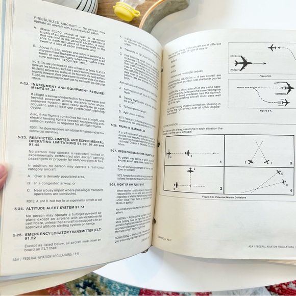ASA Vintage Commercial Airline Pilot Cassette Course Test Prep Binder Text Tapes - Picture 8 of 10